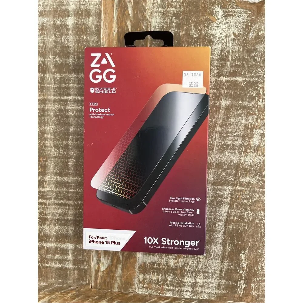 ZAGG Invisible Shield XTR3 Screen Protector for Apple iPhone 15 Plus‎